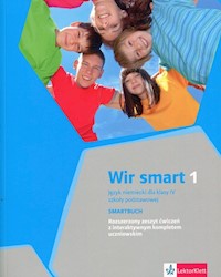 Wir Smart 1 Język niemiecki dla klasy 4 Smartbuch Rozszerzony zeszyt ćwiczeń z interaktywnym kompletem uczniowskim - Motta Giorgio, Książek-Kempa Ewa, Wieszczeczyńska Ewa, Kubicka Aleksandra, Kania Barbara - książka