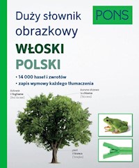 Duży słownik obrazkowy Włoski Polski Pons -  - książka