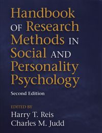 Handbook of Research Methods in Social and Personality Psychology - - książka