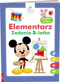 Disney Maluch. Elementarz. Zadania 3-latka -  - książka