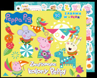 Peppa Pig. Zabawa w kolory. Zwariowane kolory Peppy - zbiorowa praca - książka