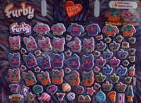 Furby. Kocham naklejać. Futrzaste słodziaki - null null - książka