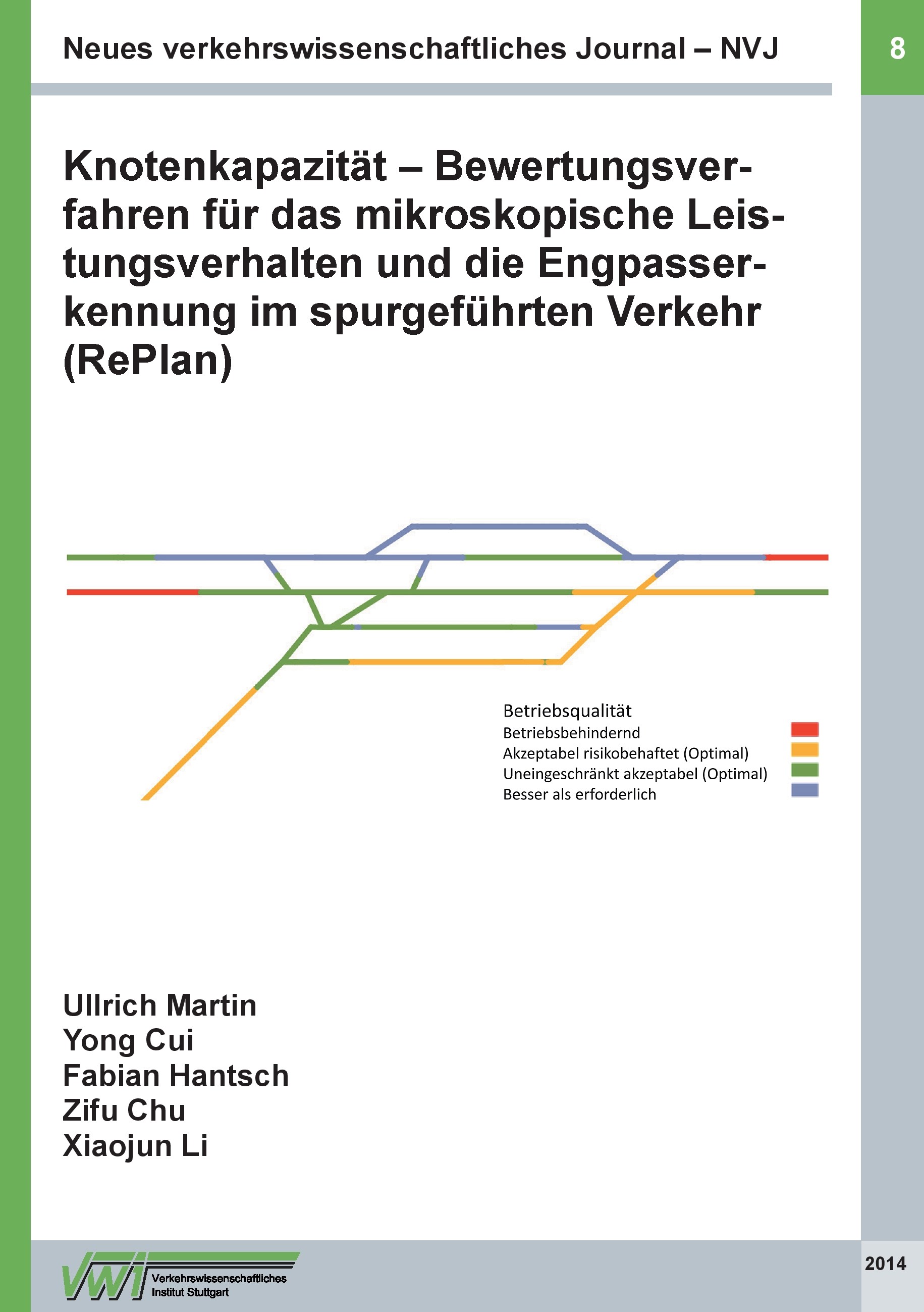 Neues verkehrswissenschaftliches Journal NVJ - Ausgabe 8