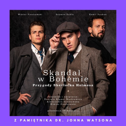 Okładka książki Z pamiętnika dr. Johna Watsona: Skandal w Bohemie (Przygody Sherlocka Holmesa)