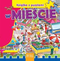 Książka z puzzlami W mieście -  - książka