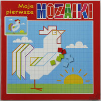 Moje pierwsze mozaiki - czerwona -  - książka