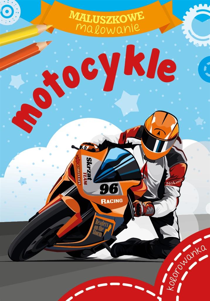 Maluszkowe malowanie. Motocykle - Wydawnictwo Skrzat - książka