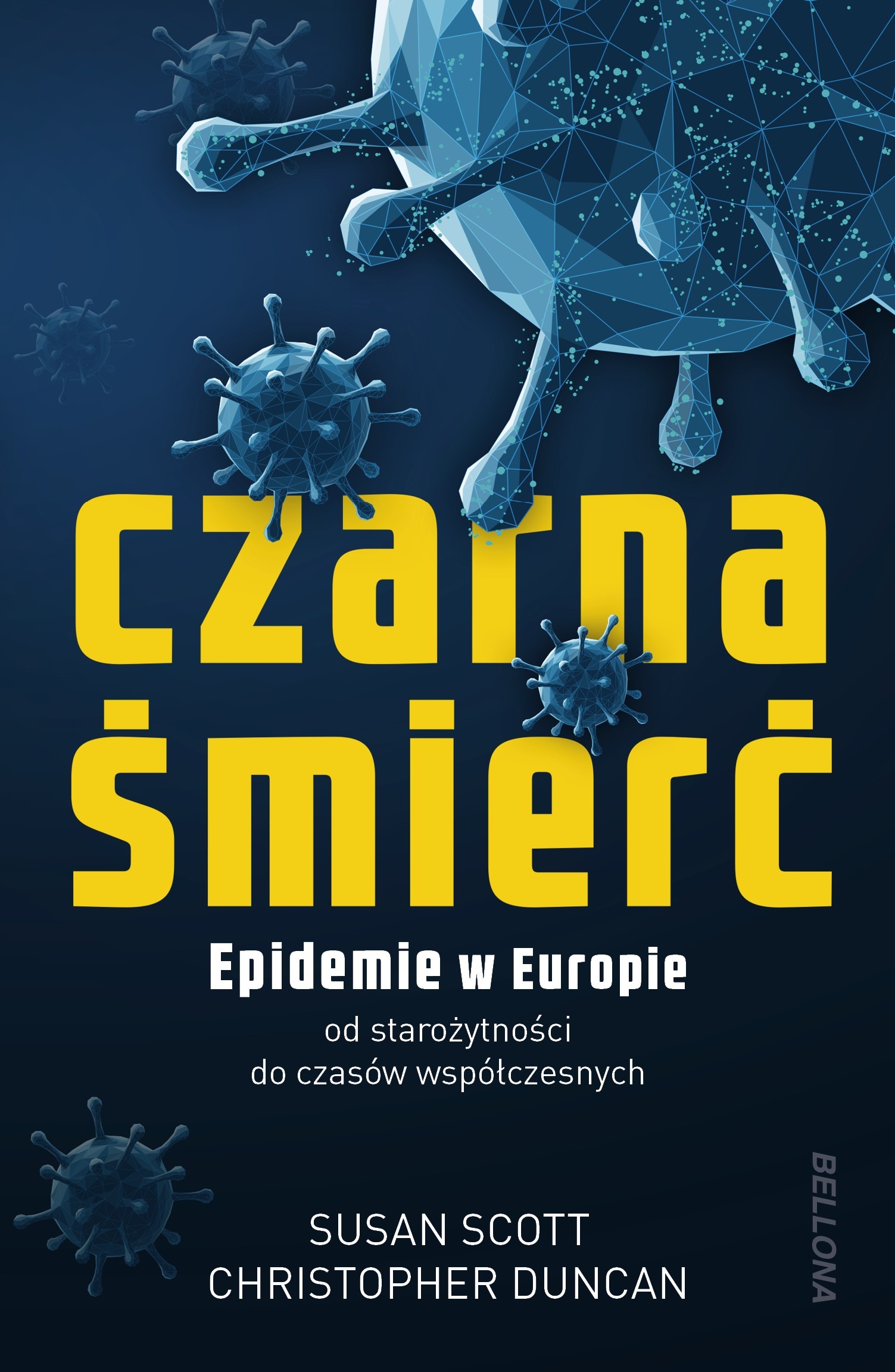 Okładka:Czarna śmierć. Epidemie w Europie od starożytności do czasów współczesnych 