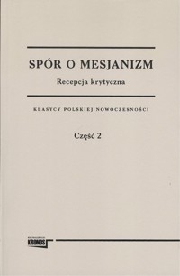 Spór o mesjanizm 1-2 tomy -  - książka