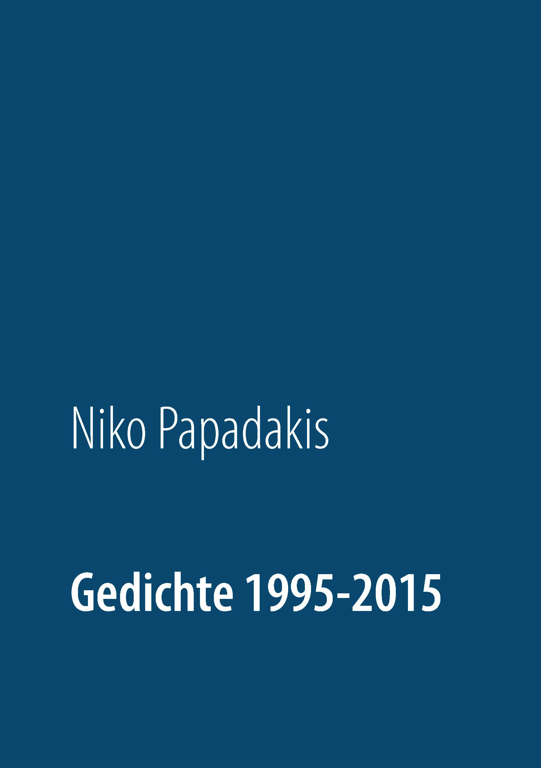 Gedichte 1995-2015