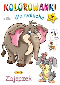 Kolorowanki dla malucha Zajączek - Budek Mariola - książka