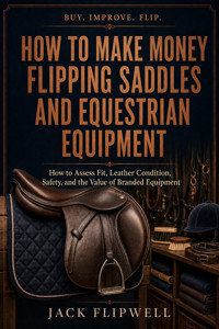 How to Make Money Flipping Saddles and Equestrian Equipment - How to Assess Fit, Leather Condition, Safety, and the Value of Branded Equipment - JACK FLIPWELL - ebook