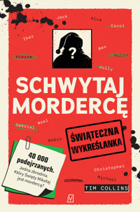 Schwytaj mordercę. Świąteczna wykreślanka - Tim Collins - książka