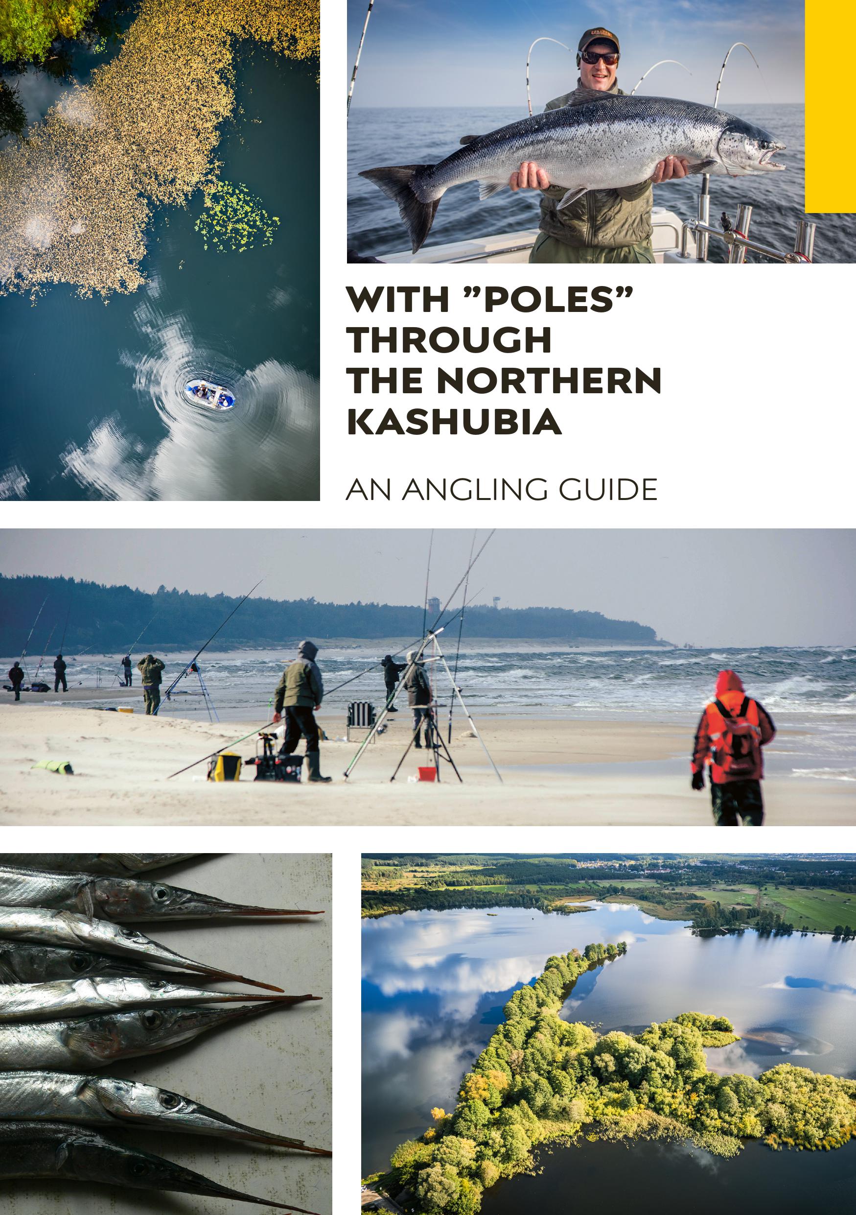 Okładka:With ”poles” through the Northern Kashubia. An angling guide 