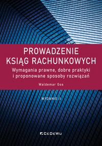 Prowadzenie ksiąg rachunkowych. - Waldemar Gos - książka