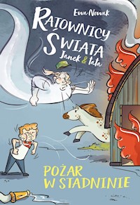 Janek i tata Pożar w stadninie - Ewa Nowak - książka