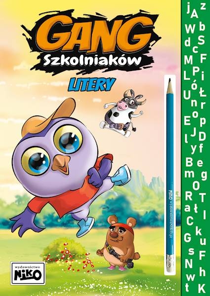 Gang szkolniaków. Litery - zbiorowa praca - książka