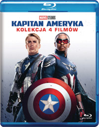 Kapitan Ameryka 1-4. Zestaw filmów (4 Blu-ray) -  - książka