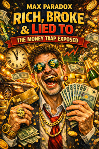 The Absurdity of Money - Work Hard, Stay Broke, Stress Forever - A Brutally Honest Book About Income, Debt, and Modern Survival - Max Paradox - ebook