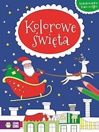Kolorowe święta Kolorowanka harmonijka. -  - książka