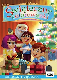 Świąteczne kolorowanki Mikołaj i choinka - Rajch Artur - książka