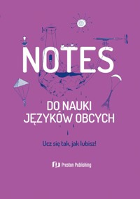 Notes do nauki języków obcych (fioletowa okładka) -  - książka