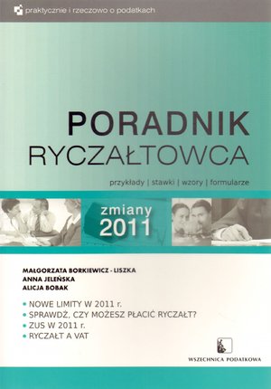 Poradnik Ryczałtowca. Zmiany 2011 - Anna Jeleńska, Małgorzata Borkiewicz-Liszka, Alicja Bobak - książka