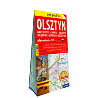 Olsztyn. Plan miasta w skali 1:15 000 - zbiorowa praca - książka