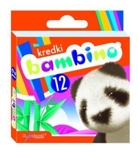 Kredki Bambino, 12 kolorów (STM-00225) -  - książka