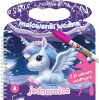 Jednorożce. Zadanka & malowanki wodne - Wioleta Żyłowska - książka