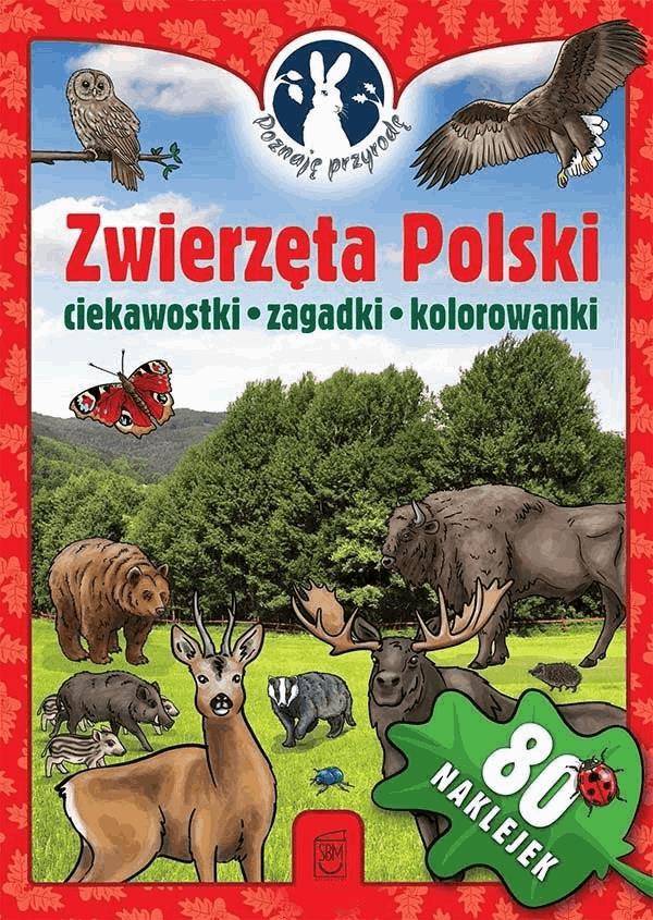 Okładka:Poznaję przyrodę. Zwierzęta Polski 