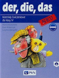 Der die das neu 4 Nowa edycja Materiały ćwiczeniowe - Krawczyk Ewa, Zastąpiło Lucyna, Kozubska Marta - książka