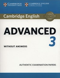 Cambridge English Advanced 3 -  - książka
