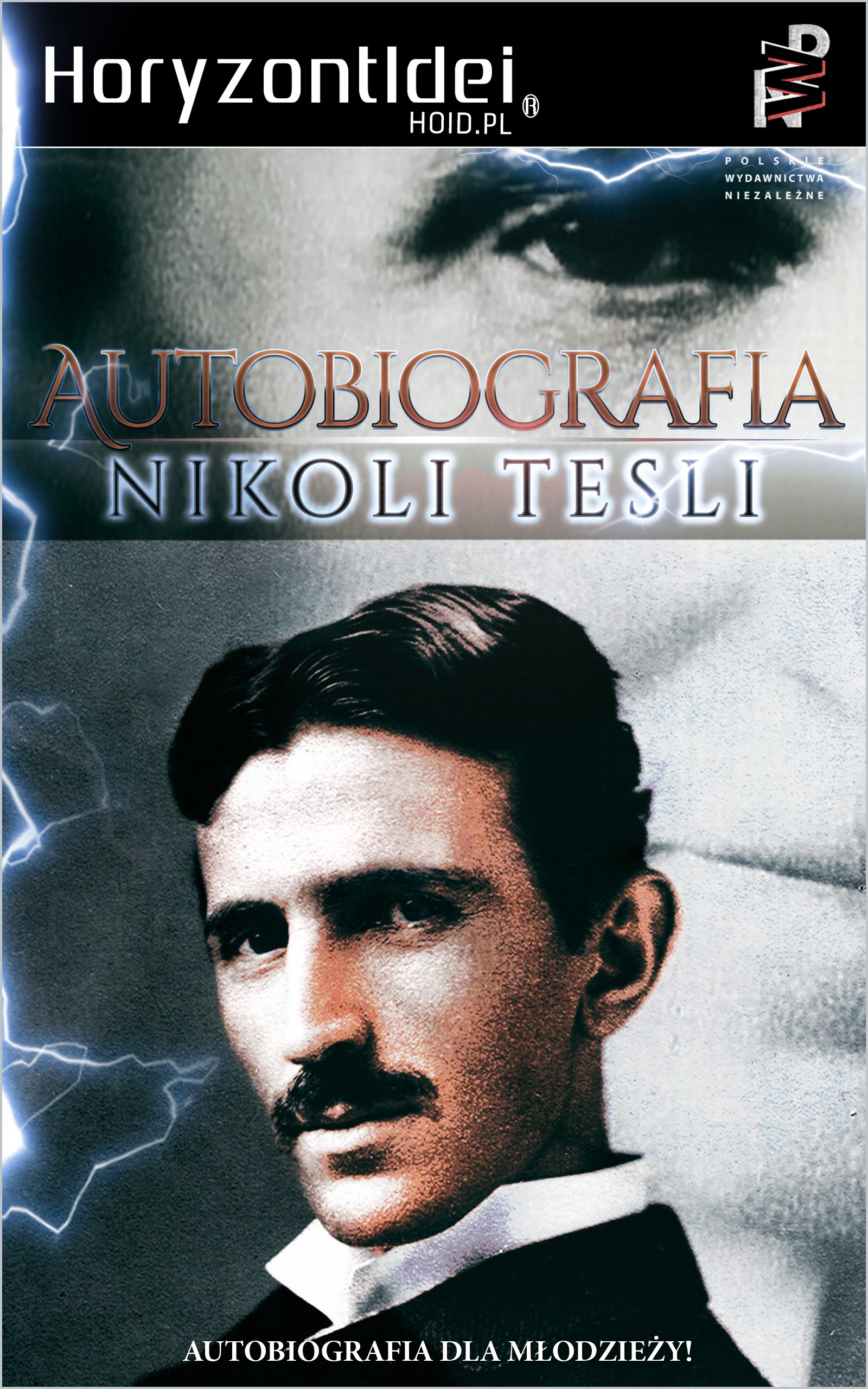 Okładka:Autobiografia Nikoli Tesli 