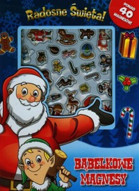 Radosne święta Bąbelkowe magnesy - Eaves Katherine - książka