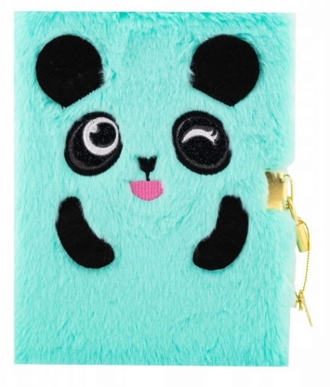 Pamiętnik z kłódką A5/96K - Astrapap Minty Panda -  - książka