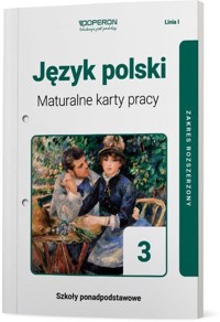 Język polski 3 Maturalne karty pracy Zakres rozszerzony - Czaja Anna, Jagiełło Urszula, Janicka-Szyszko Renata - książka