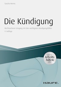 Die Kündigung - inkl. Arbeitshilfen online - Sascha Herms - ebook