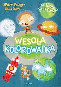 Heniś Wesoła kolorowanka z naklejkami -  - książka