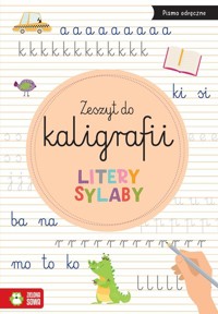 Zeszyt do kaligrafii Litery, sylaby -  - książka