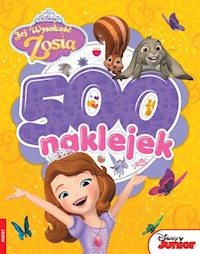 Jej Wysokość Zosia 500 naklejek. -  - książka