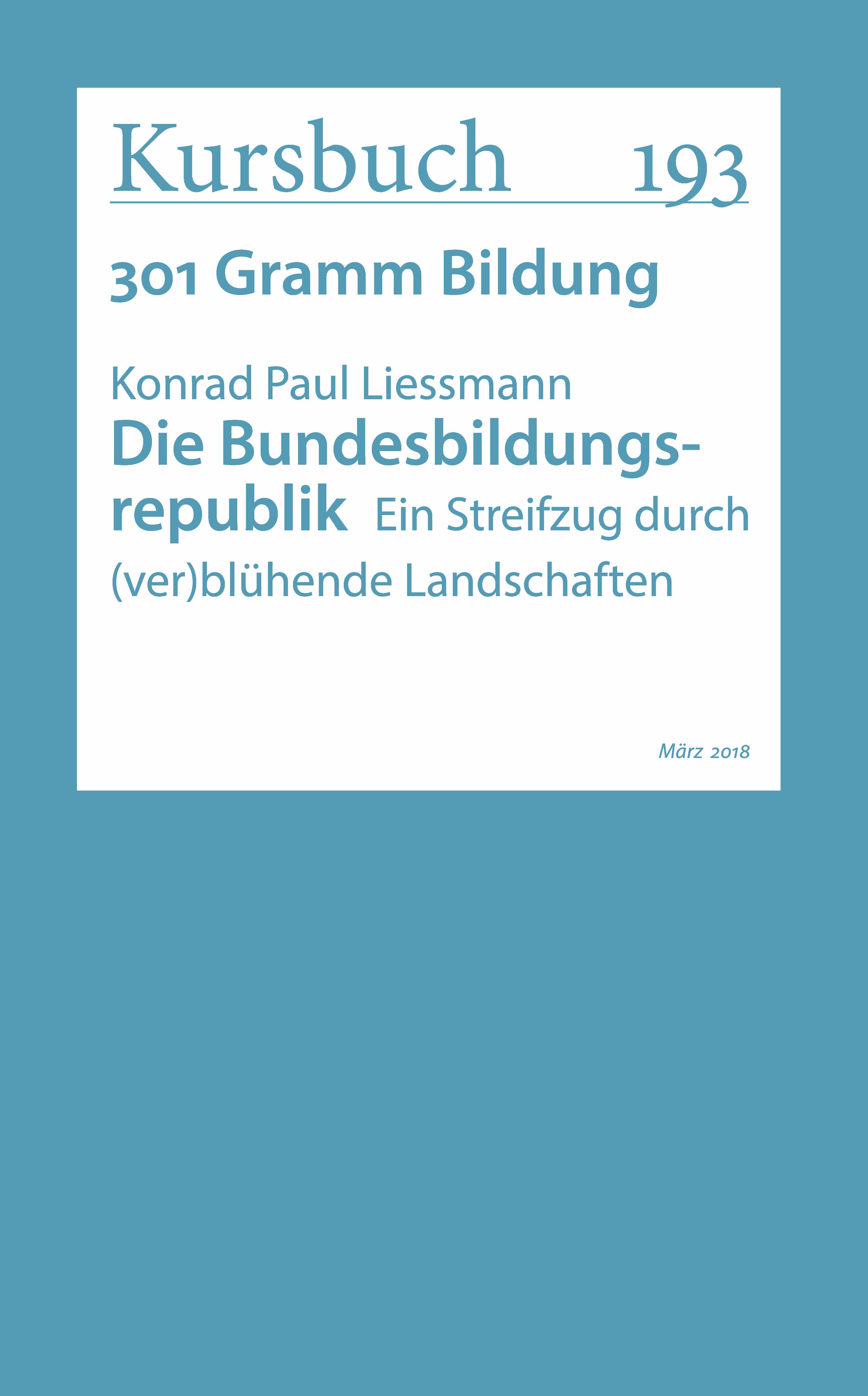 Die Bundesbildungsrepublik