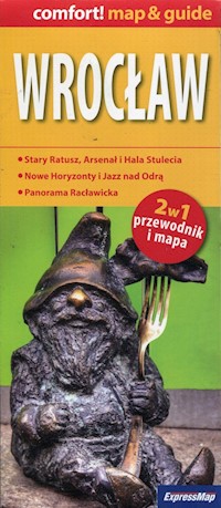Wrocław 2w1 przewodnik i mapa -  - książka