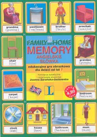 Family and Home Memory angielskie słówka - Zarańska-Jackowska Joanna - książka