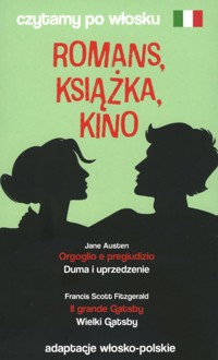 Romans, książka, kino. Czytamy po włosku - Jane Austen , Francis Scott Fitzgerald - książka