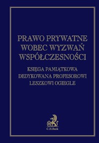 Prawo prywatne wobec wyzwań współczesności. -  - książka