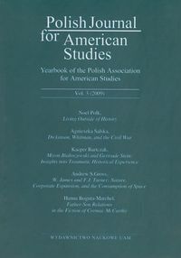 Polish Journal for American Studies vol. 3 (2009) -  - książka