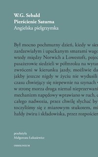 Pierścienie Saturna - Sebald W.G. - książka