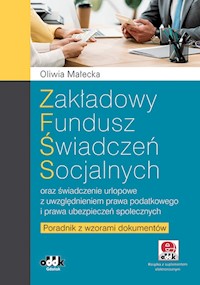 Zakładowy fundusz świadczeń socjalnych - Małecka Oliwia - książka