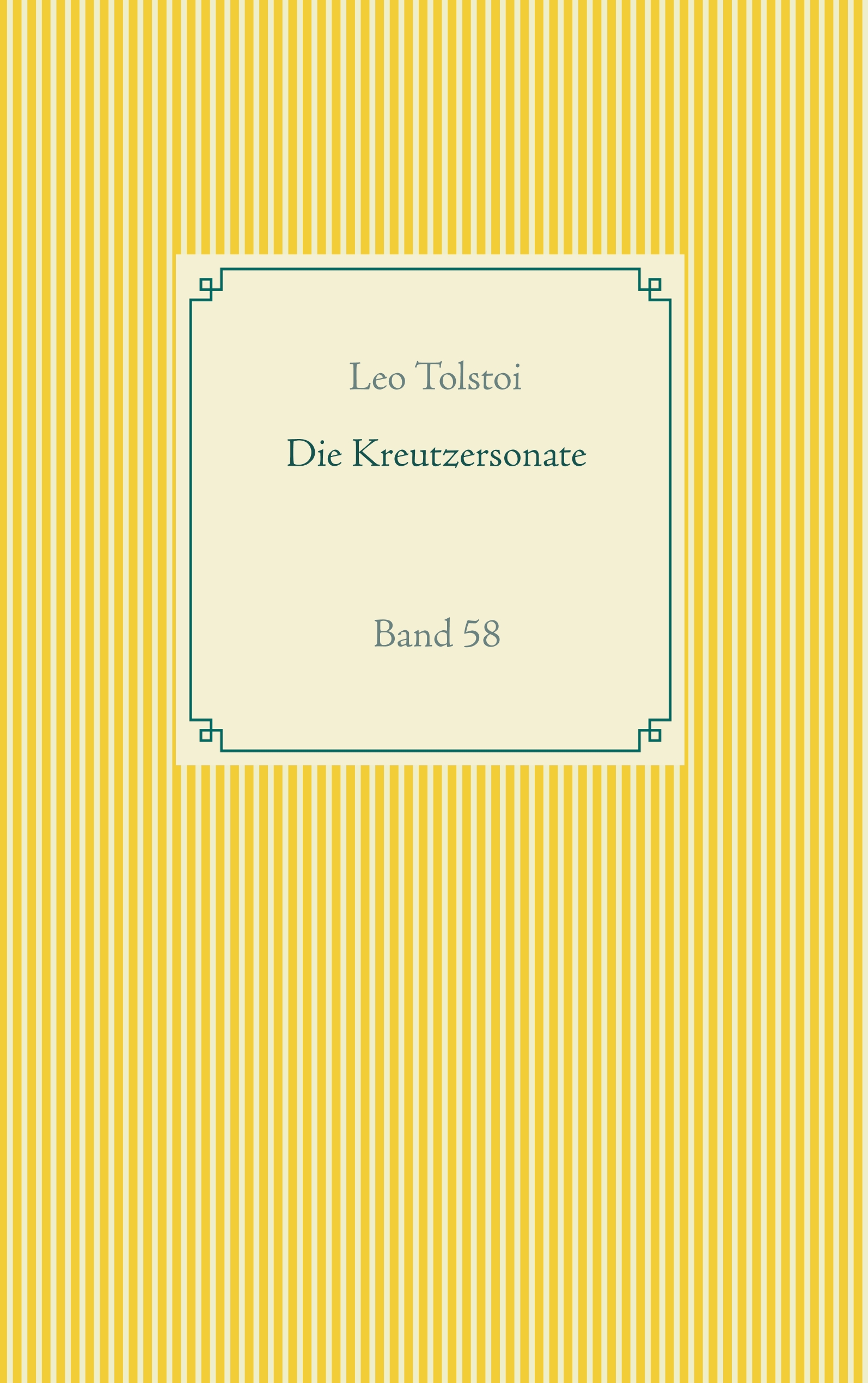 Die Kreutzersonate - leo tolstoï - ebook